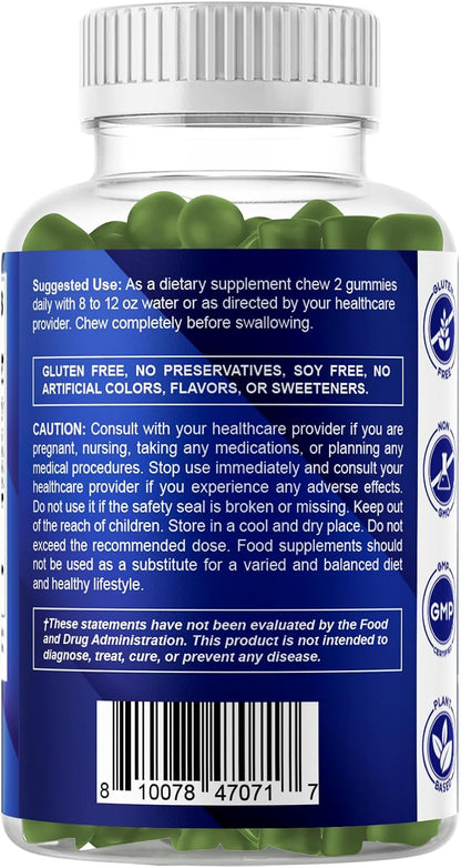 Vitamatic Ashwagandha 30:1 Extract Gummies - 50mg per Serving, 3% Withanolides, 60 Count