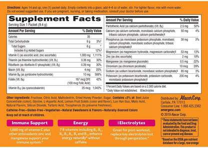 Emergen C Pink Lemonade 30 Sachets