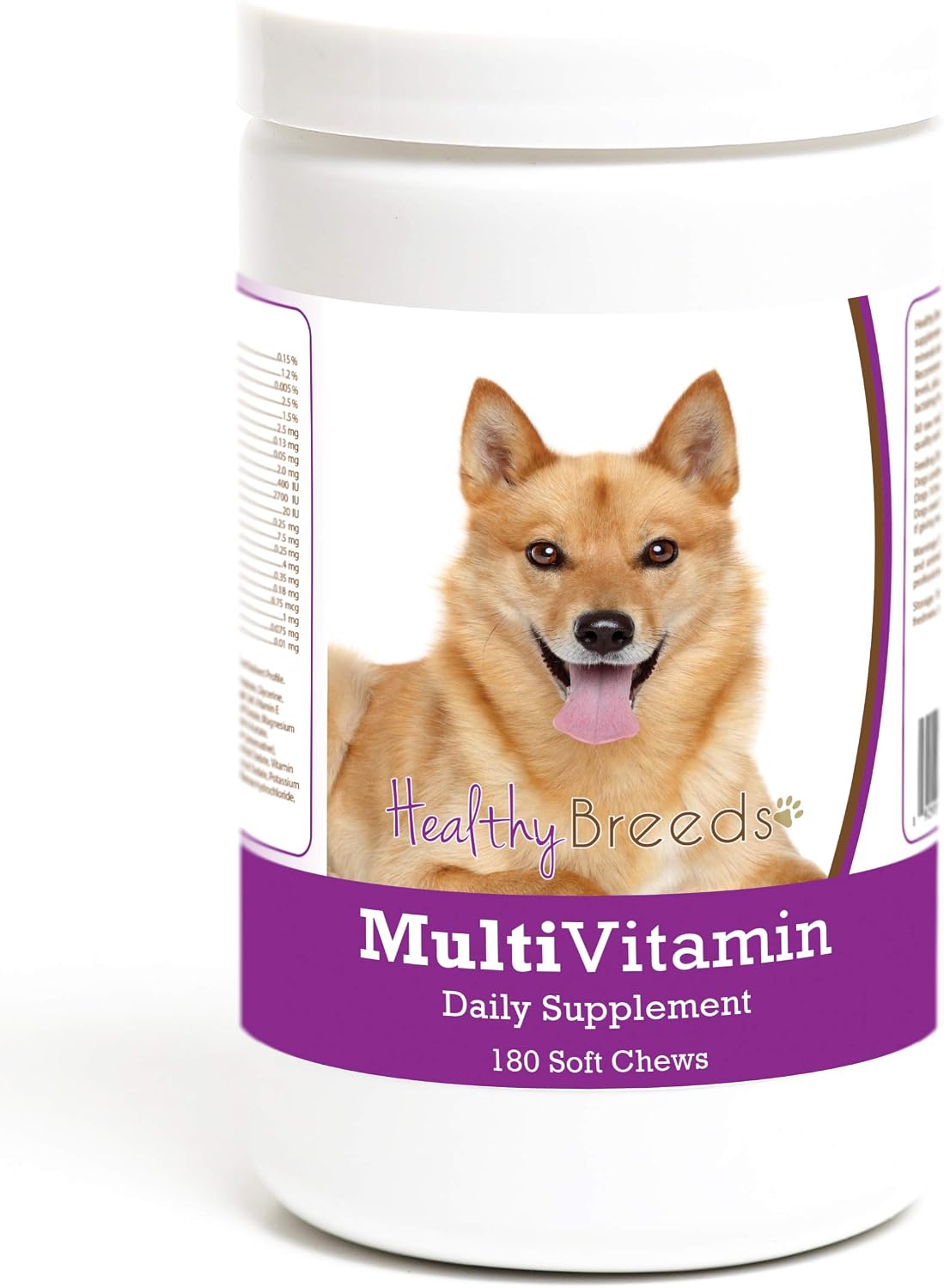 Healthy Breeds Finnish Spitz Multivitamin Soft Chews for Dogs, 180 Count - görsel 1