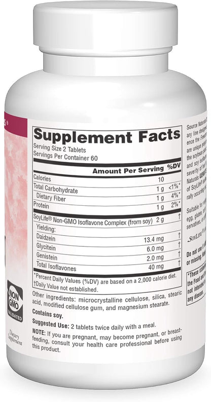 Source Naturals Genistein 1000 mg (Eternal Woman) - 120 Tablets
