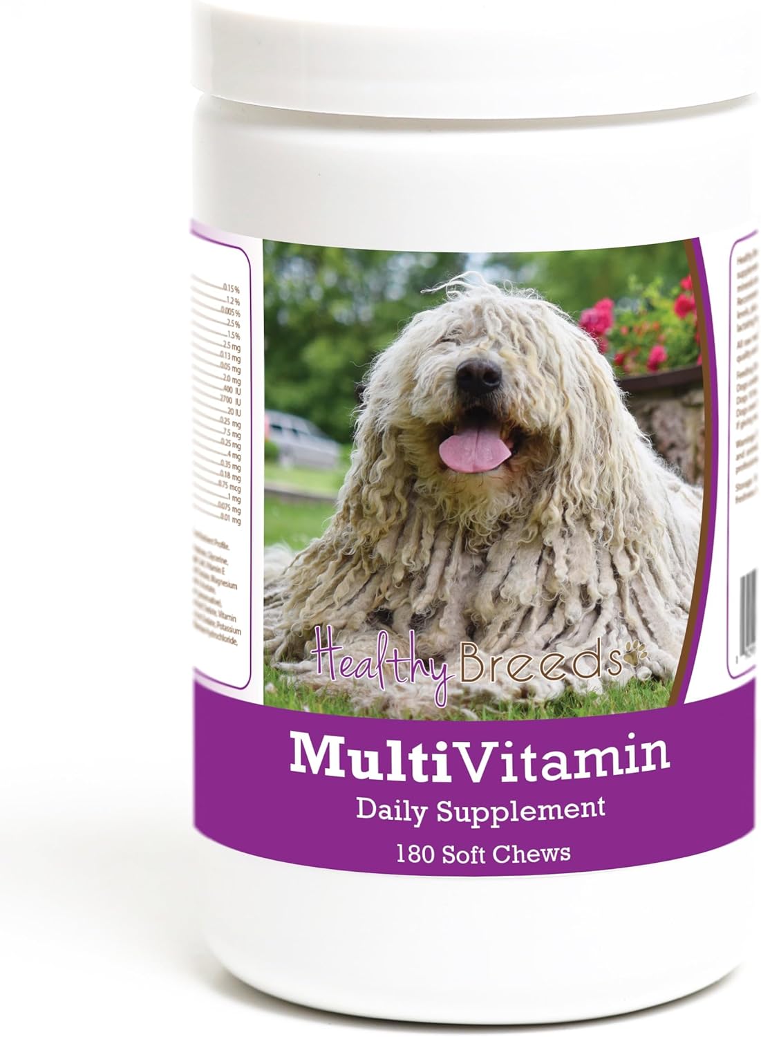 Healthy Breeds Komondorok Multivitamin Soft Chew for Dogs 180 Count - görsel 1