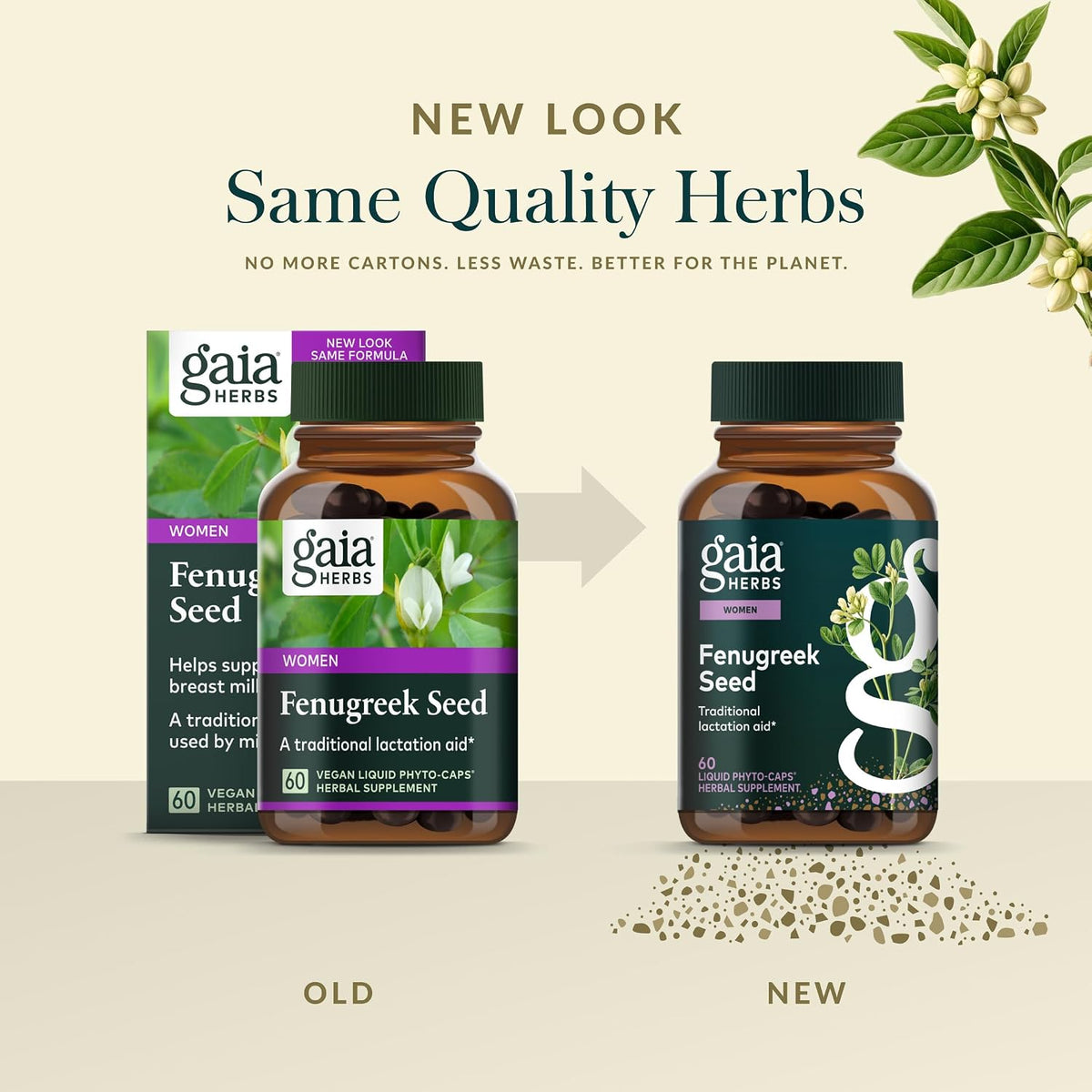 Gaia Herbs Fenugreek Seed - 60 Vegan Liquid Phyto-Capsules - görsel 6