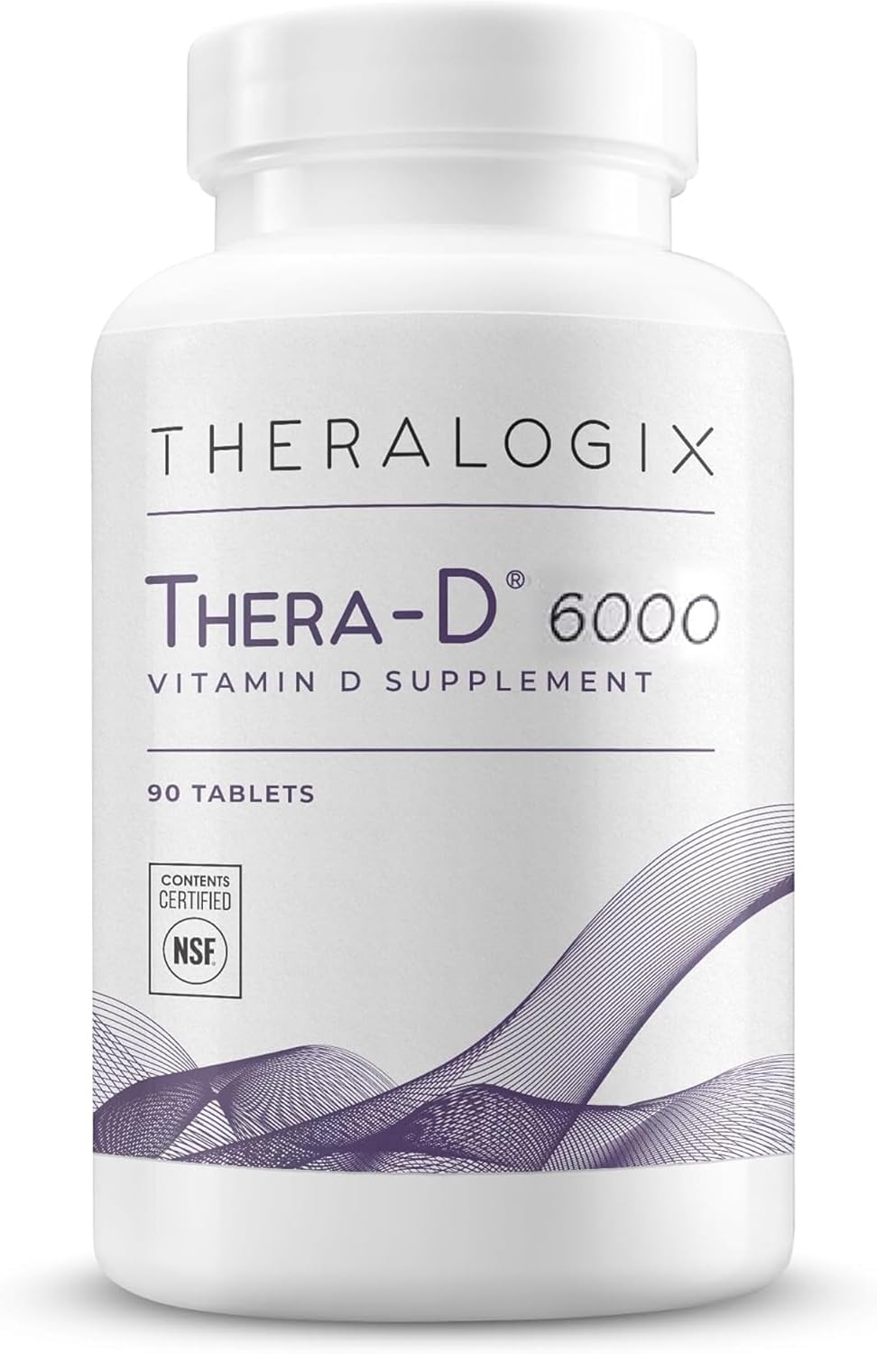 Theralogix Thera-D 2000 - Vitamin D3 Supplement, 2,000 IU (50 mcg), 180 Tablets - görsel 7
