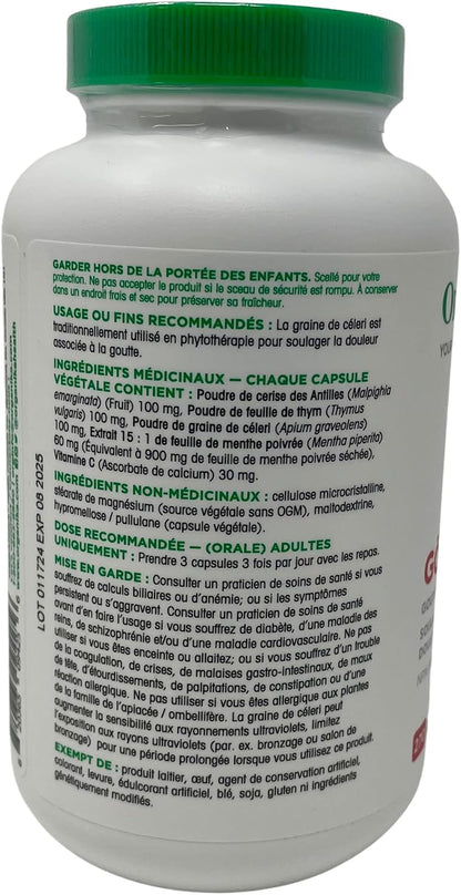Organika Goutrin 270 Vegetarian Capsules