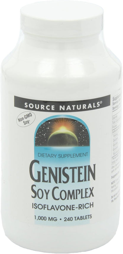 Source Naturals Genistein Soy Complex 1000 mg – 240 Tablets