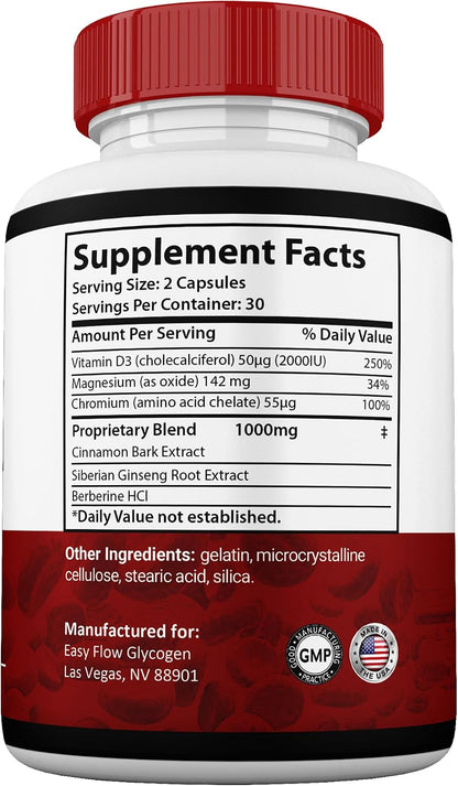 EasyFlow Blood Support Capsules - 2 Pack (60 Capsules) UK