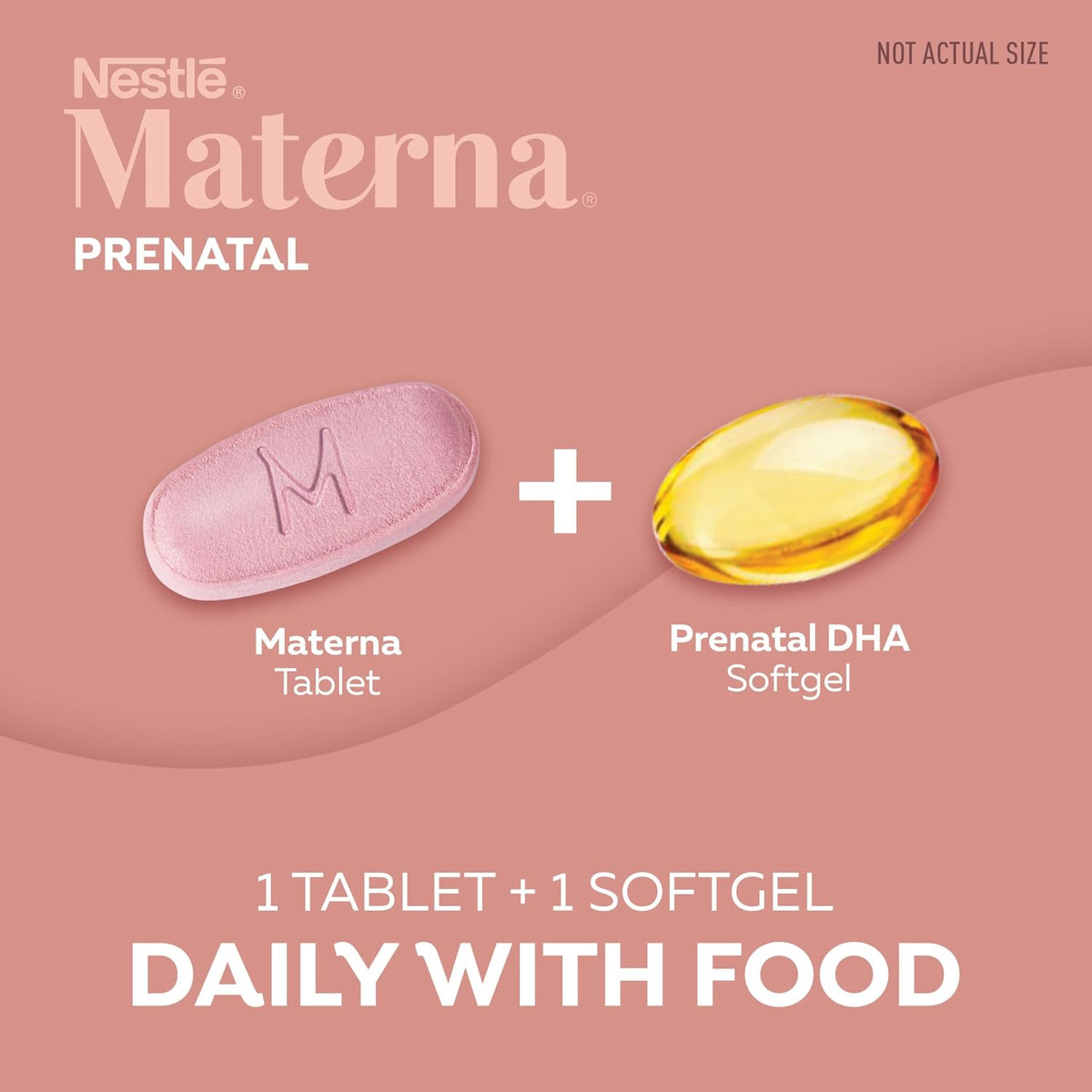 Materna Prenatal Multivitamin with DHA - 60 Tablets + 60 Softgels - görsel 7