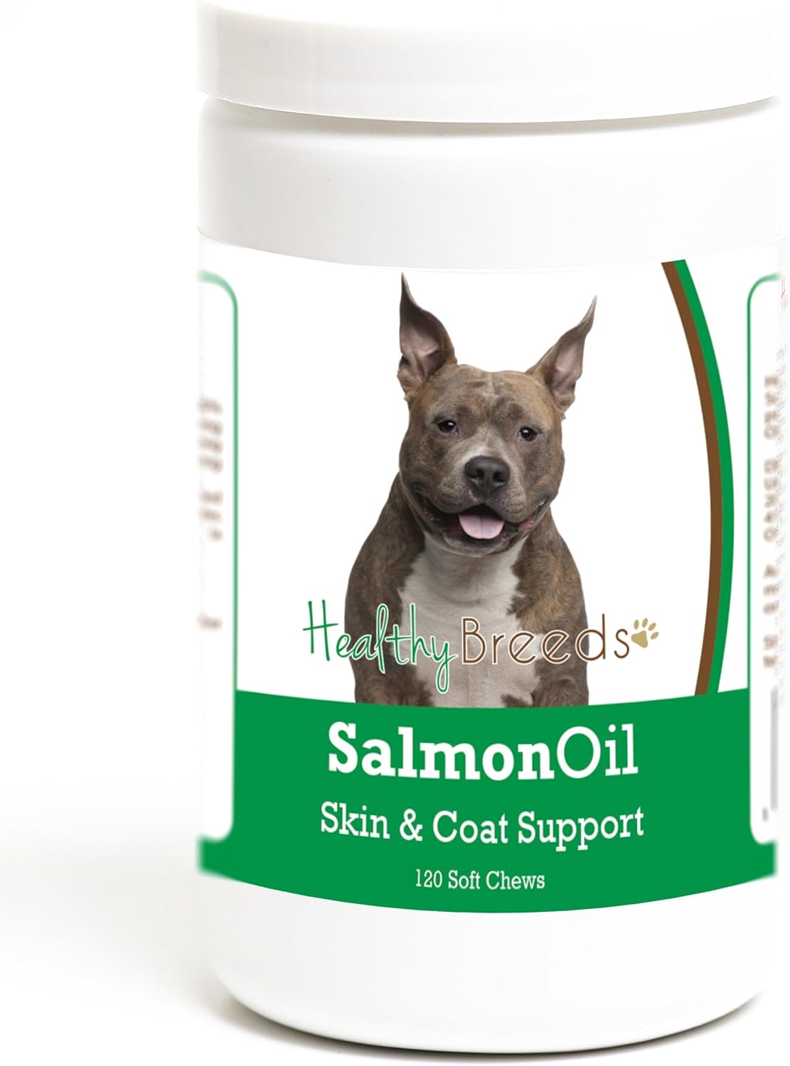 Healthy Breeds American Staffordshire Terrier Salmon Oil Soft Chews 120 Count - görsel 1