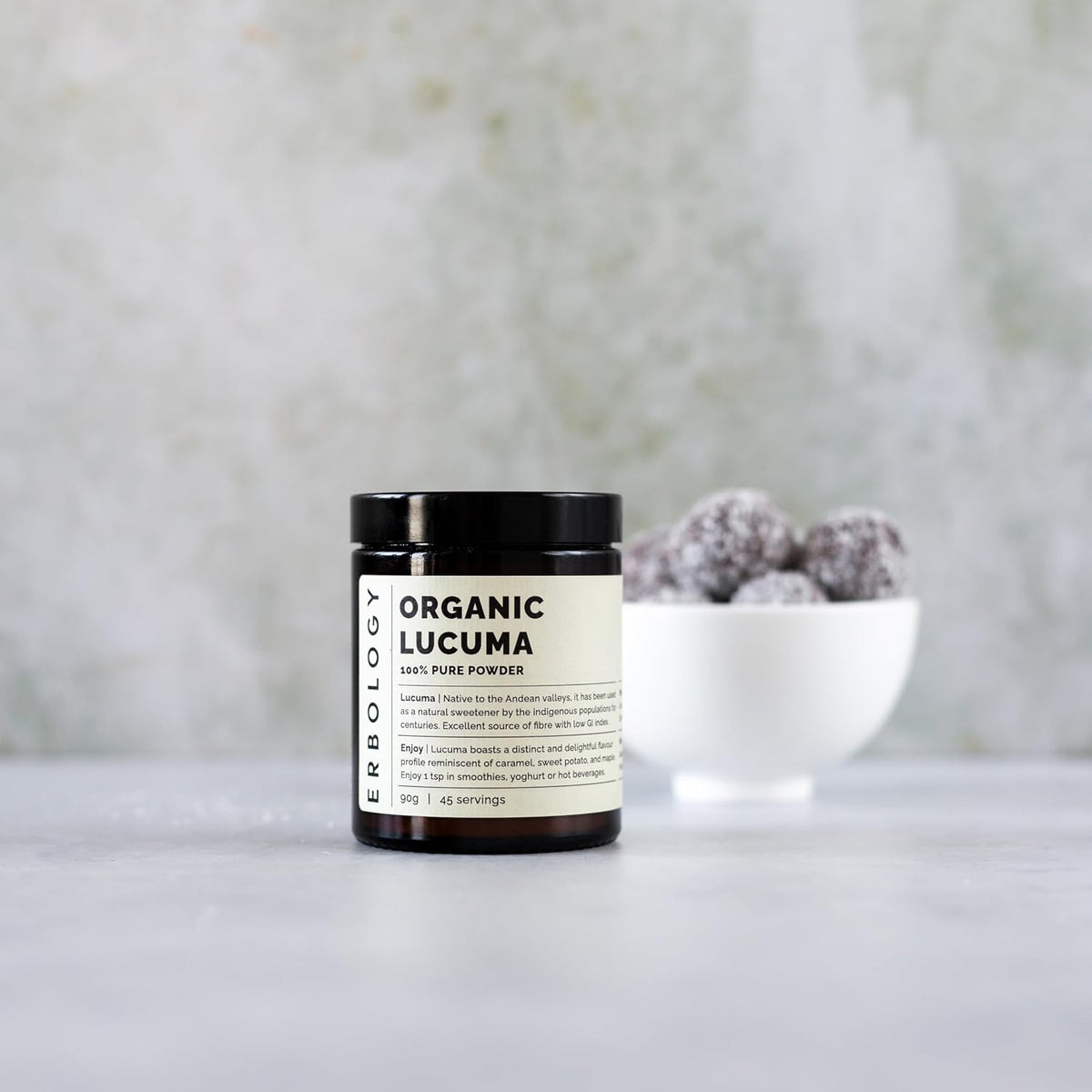 Erbology Organic Lucuma Powder (90g, 45 Servings) - görsel 4