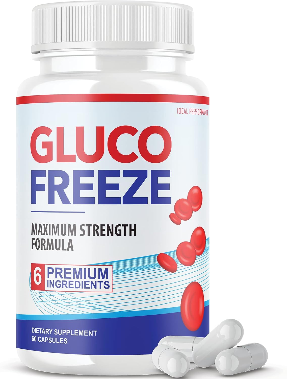 Glucofreeze Capsules - Official Formula (60 Capsules) - görsel 1