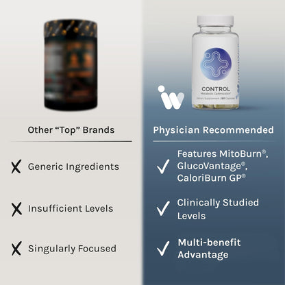 InfiniWell Control - Metabolic Health & Energy Support - 90 Capsules