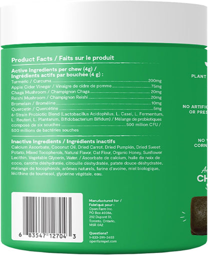 Open Farm Immune Chews for Dogs, 90 Chews