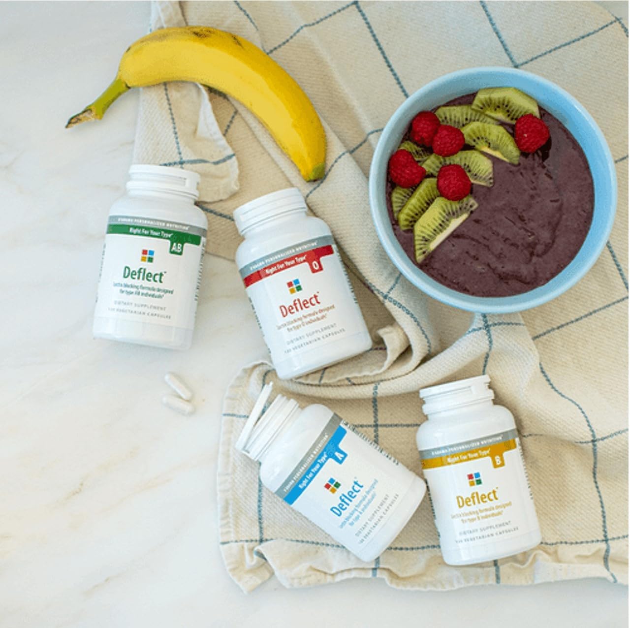 D'Adamo Personalized Nutrition Deflect Lectin Blocker (Blood Type O) - 120 Vegetarian Capsules - görsel 4