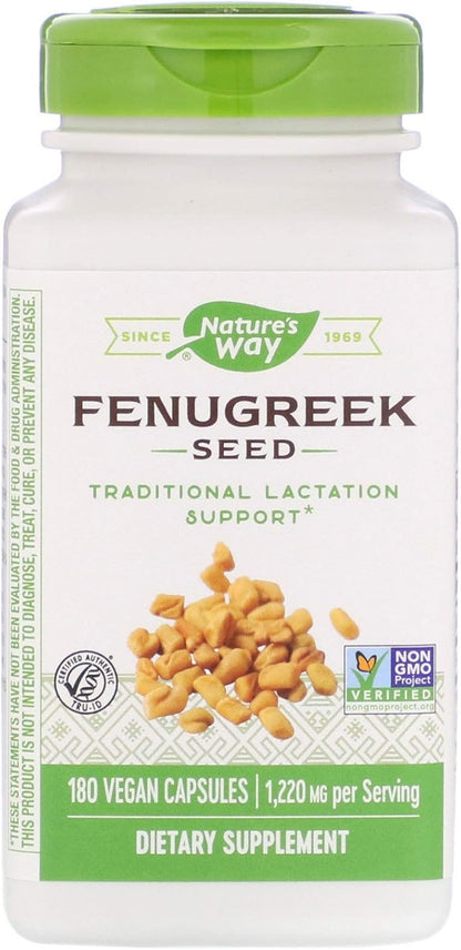 Fenugreek Seed Herbal 180 Capsules (Pack of 3)