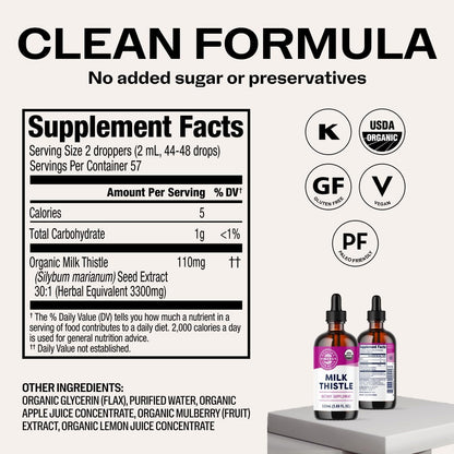 Vimergy Milk Thistle Liquid Extract – 115 ml
