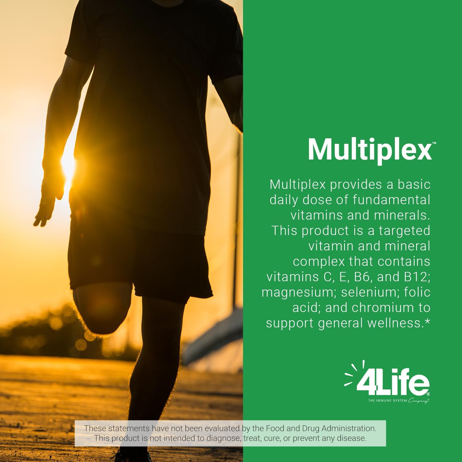 4Life Multiplex Multivitamin and Mineral Food Supplement, 60 Capsules - görsel 4