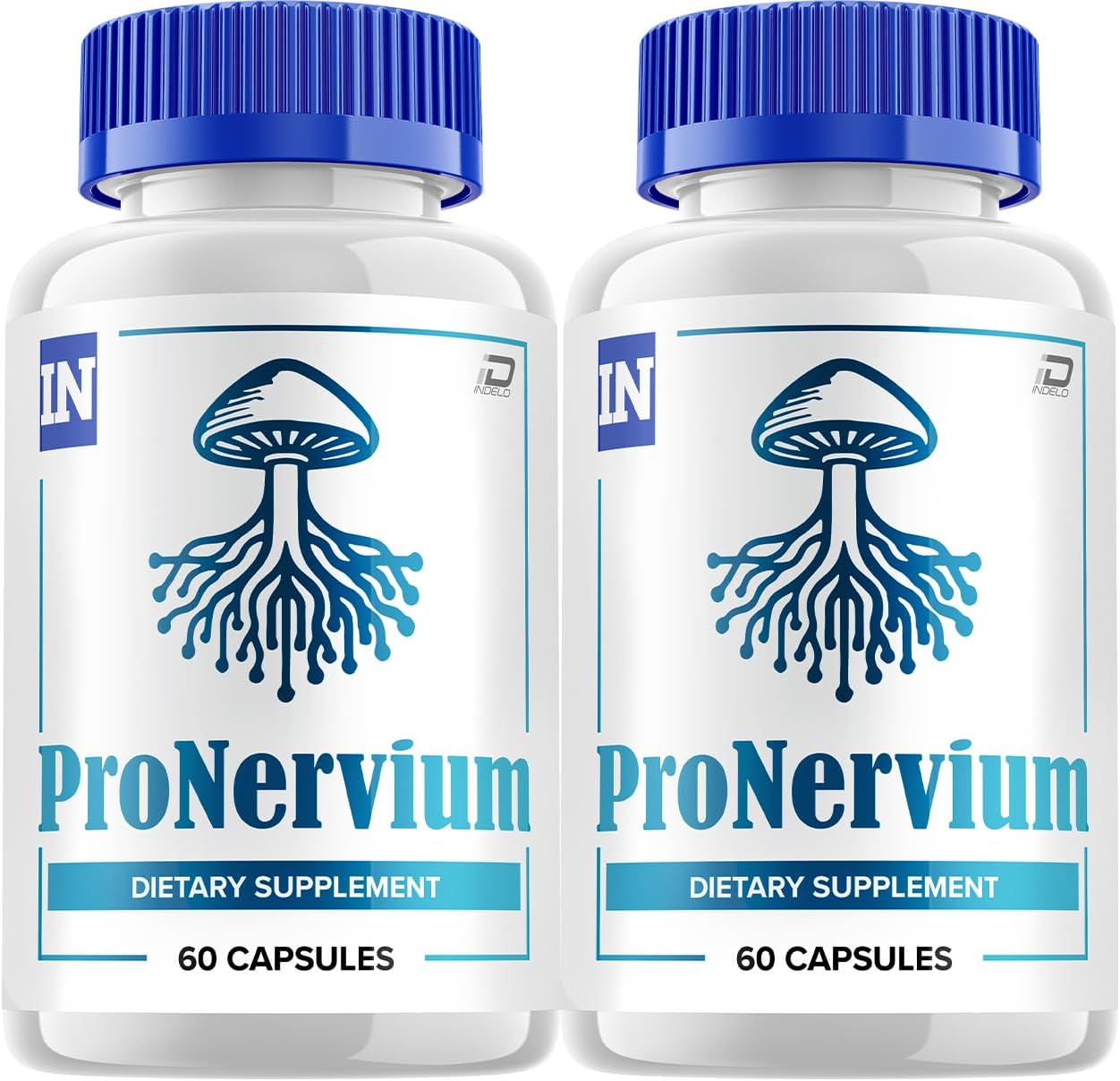 Pronervium Nerve Health Support Capsules - Nootropic Advanced Formula (2 Pack, 120 Capsules) - görsel 1