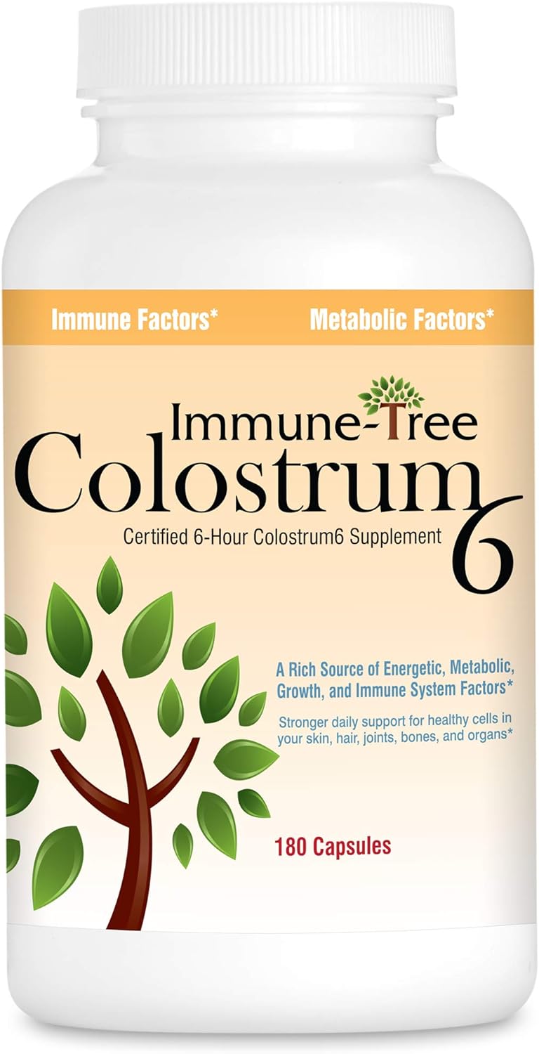 Immune-Tree 100% Pure Bovine Colostrum (Grass-Fed) | High IgG | 90 Capsules - görsel 8