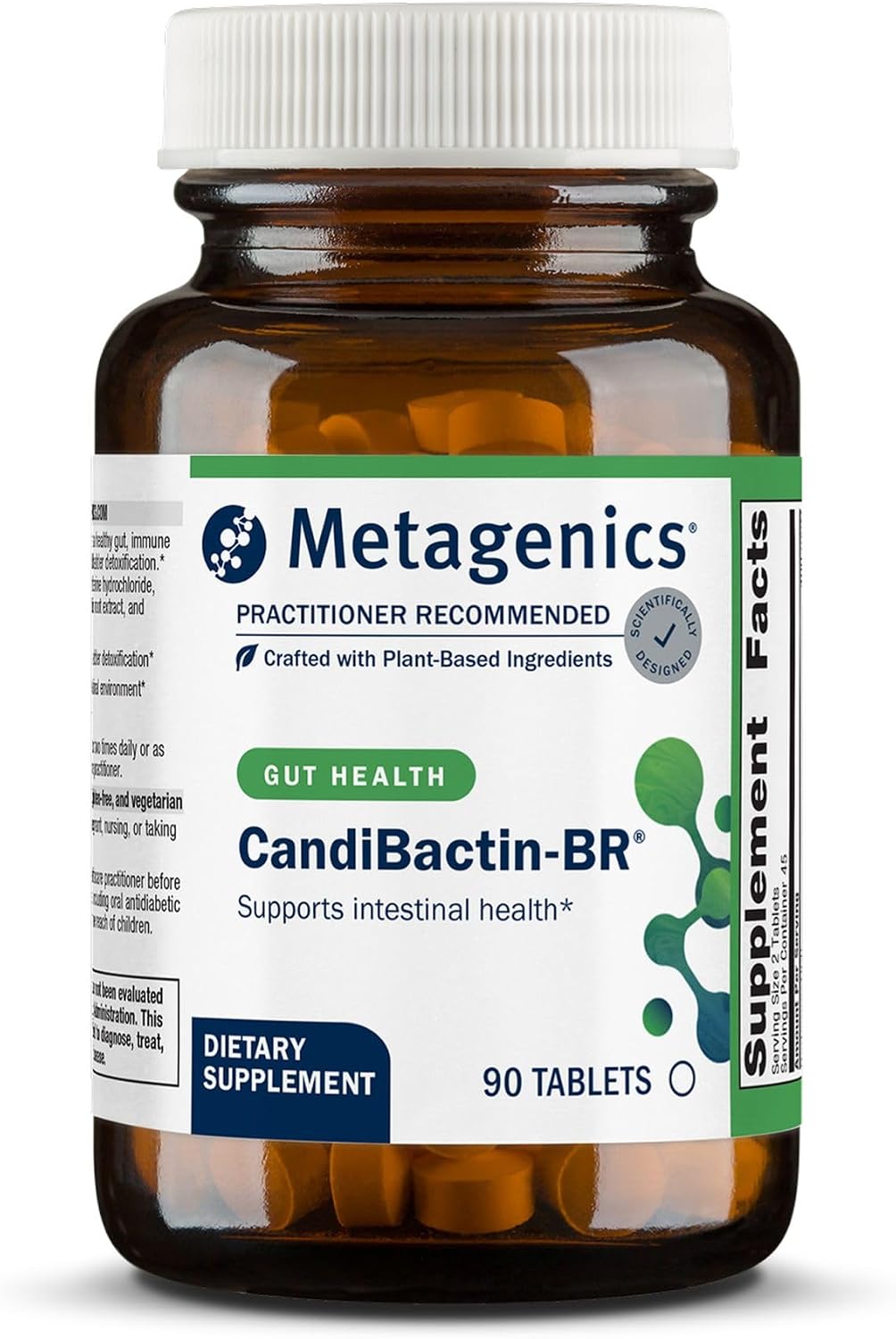 Metagenics CandiBactin-BR – Concentrated Berberine for Intestinal Support – 90 Tablets - görsel 1