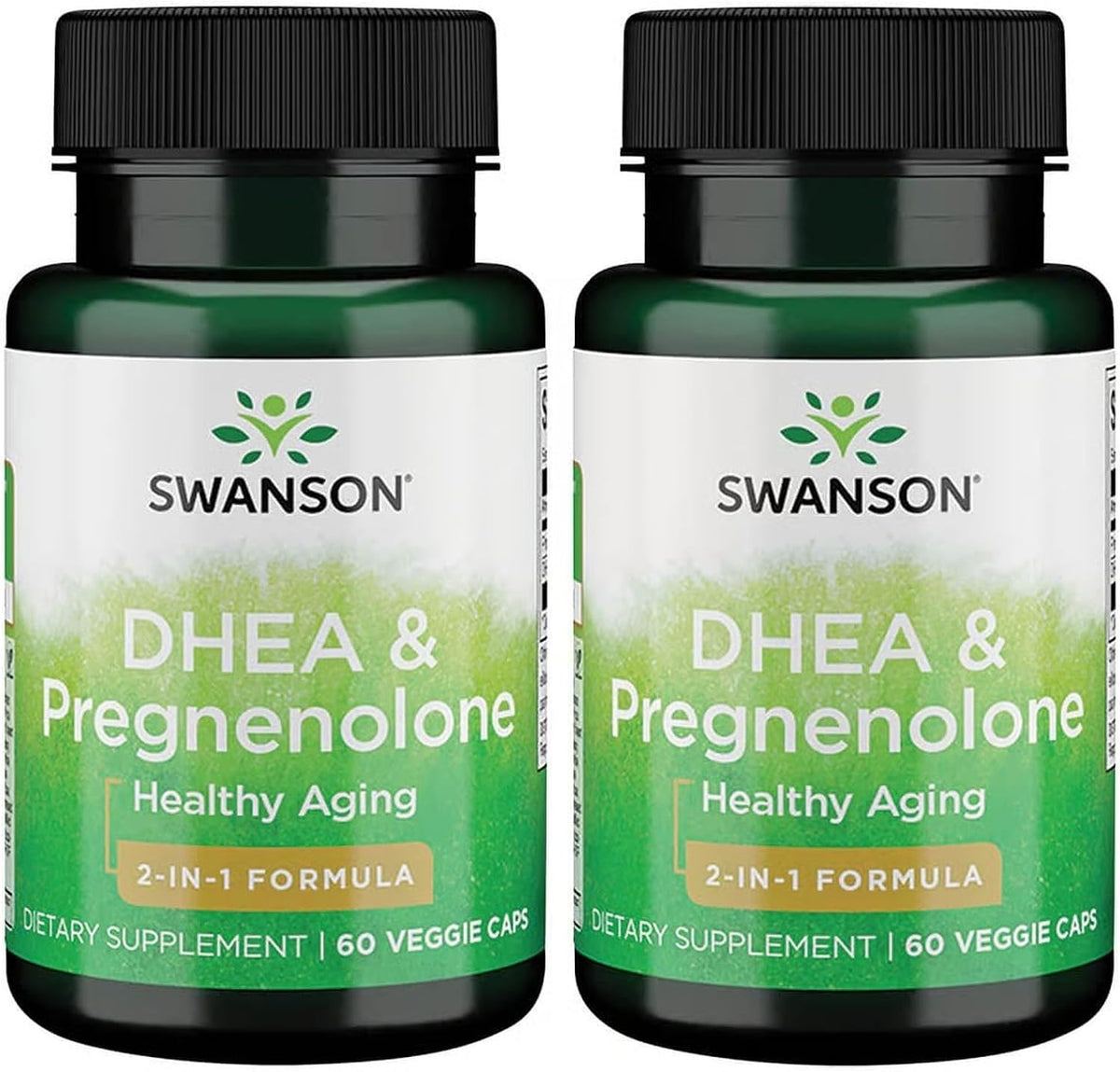 Swanson DHEA and Pregnenolone Complex 60 Vegetarian Capsules - görsel 7