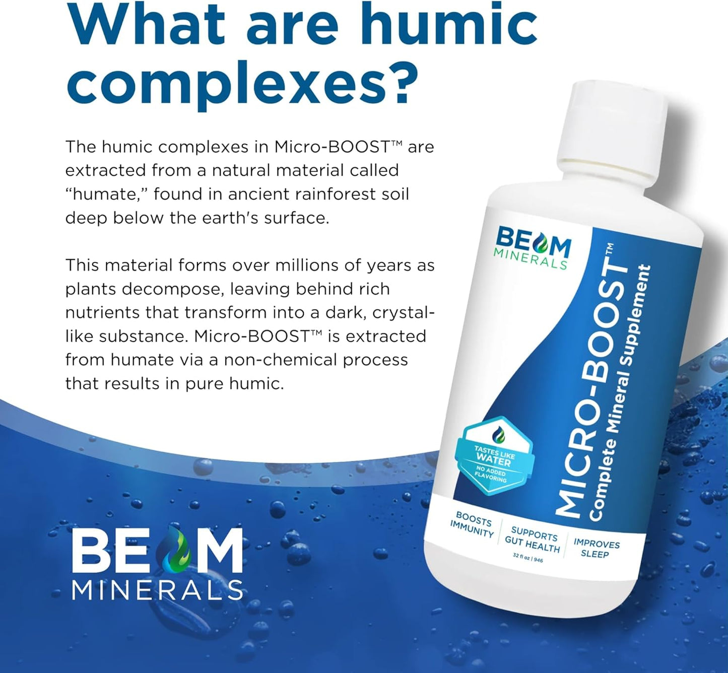 BEAM Minerals Micro-Boost | Complete Liquid Mineral Supplement | 946 ml - görsel 3