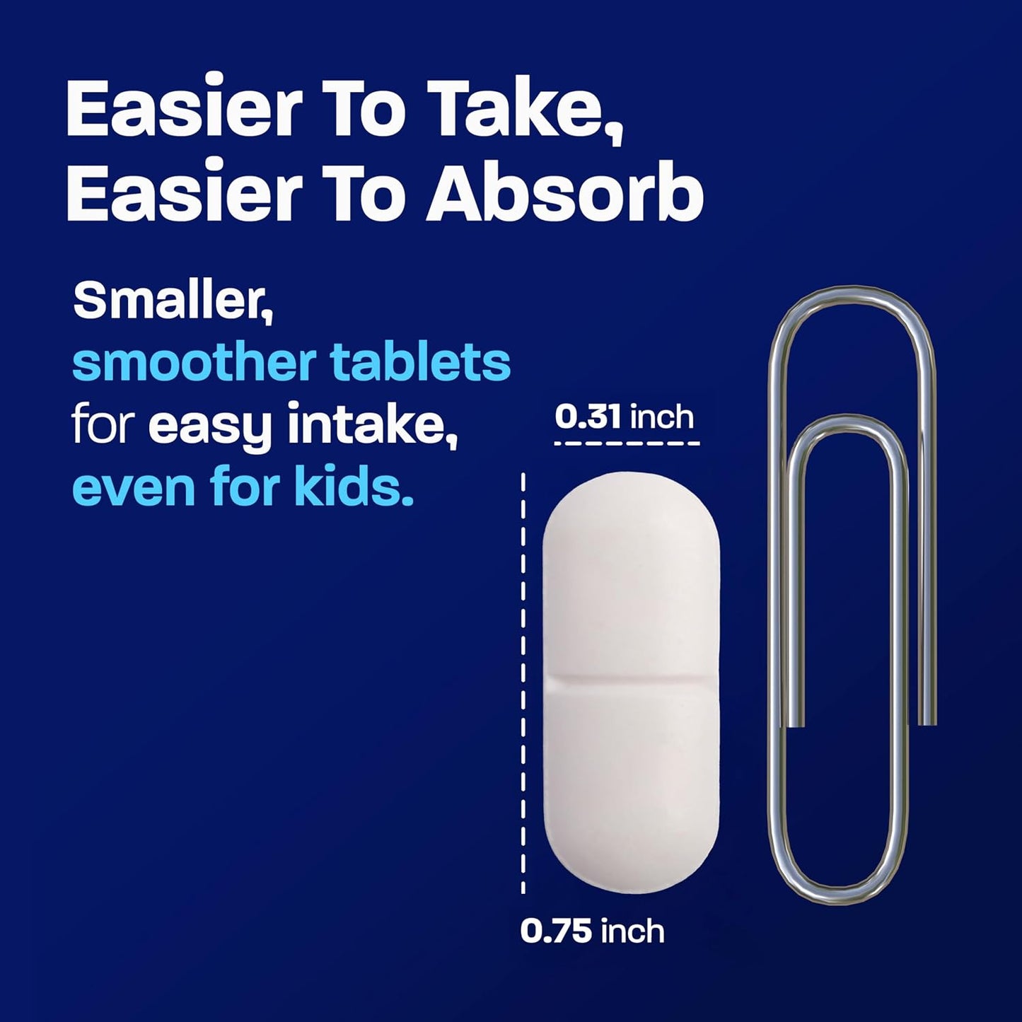 BONE SCIENCE Primeheight Bone & Growth Support - Calcium, Vitamin D3, K2, Magnesium, Zinc - 120 Tablets - görsel 5