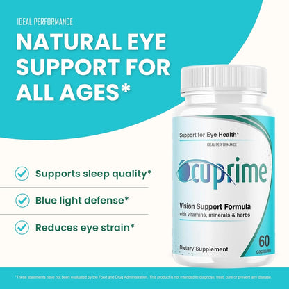 IDEAL PERFORMANCE Ocuprime Eye Health Supplement (60 Capsules)