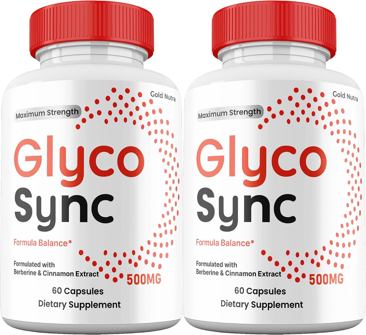 Glyco Sync Capsules, Premium All Natural Ingredients, Maximum Strength Pills GlycoSync Supplement (2 Pack) - görsel 1
