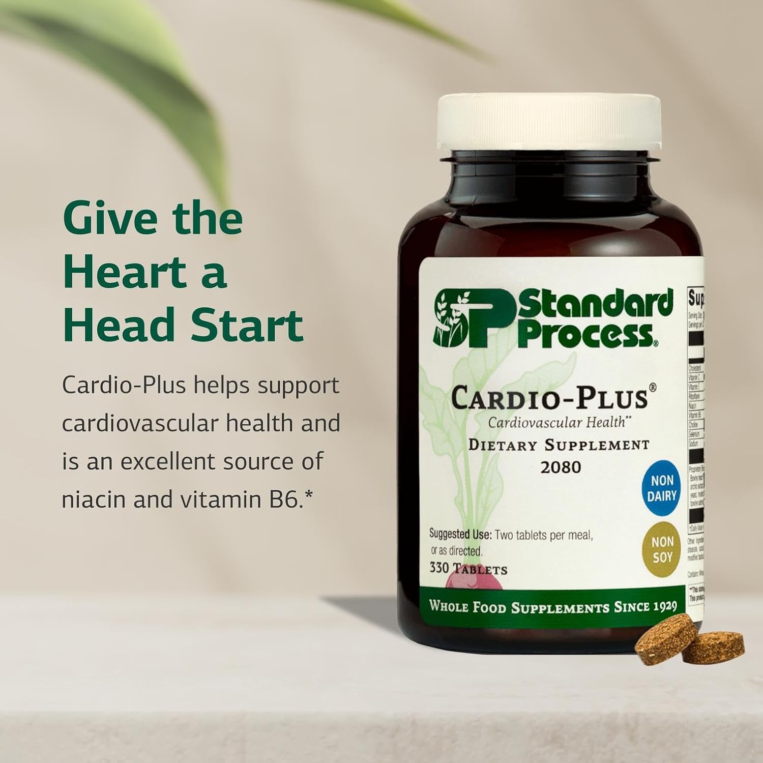 Standard Process Cardio-Plus - Antioxidant Support & Heart Health Supplement - 330 Tablets - görsel 3