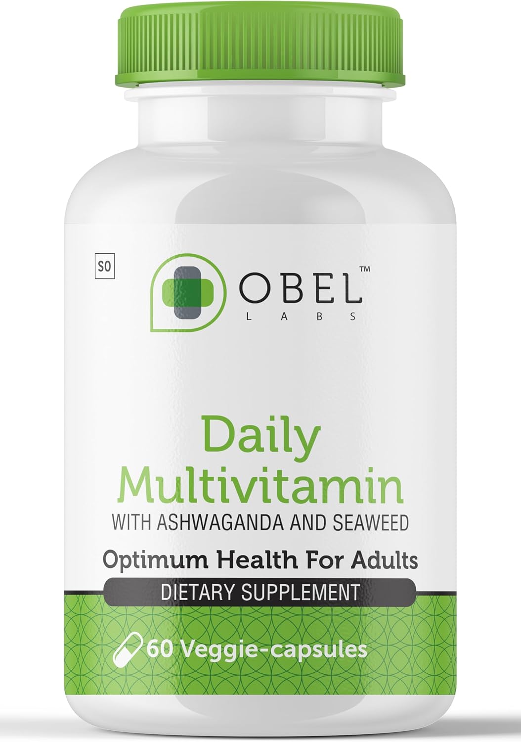 obel Daily Multivitamin with Ashwagandha & Seaweed - 60 Capsules - görsel 1