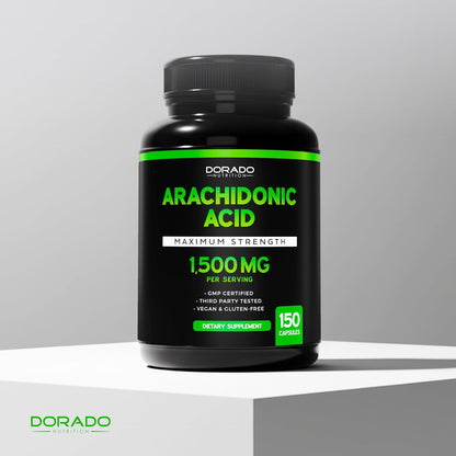 Dorado Nutrition Arachidonic Acid Supplement 1500mg, 150 Capsules