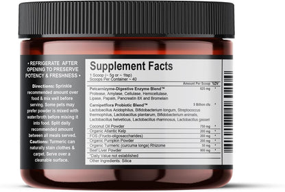 Best Paw Nutrition Probiotics for Dogs – Digestive Enzymes & Probiotics Powder
