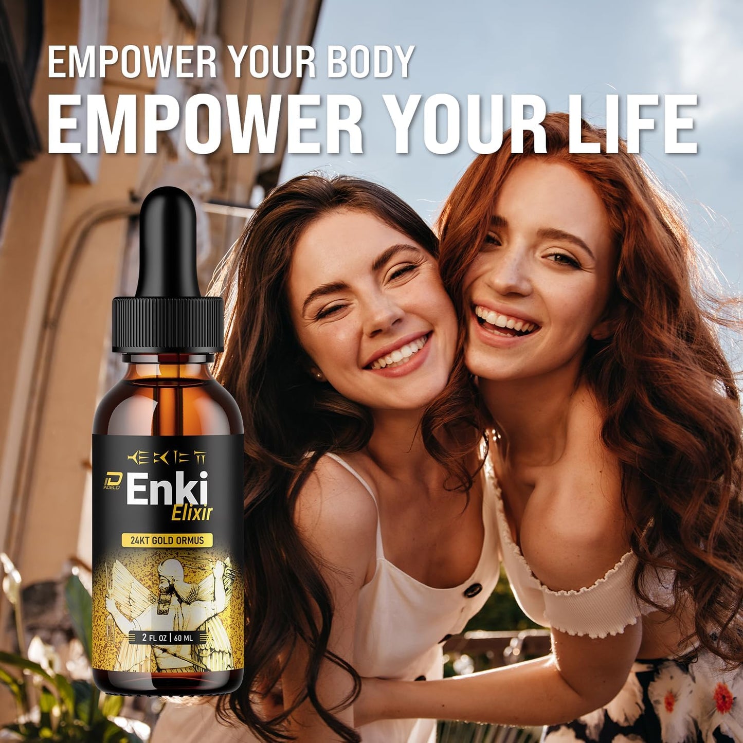 Enki Elixir Drops – Natural Wellness Liquid Supplement - görsel 4