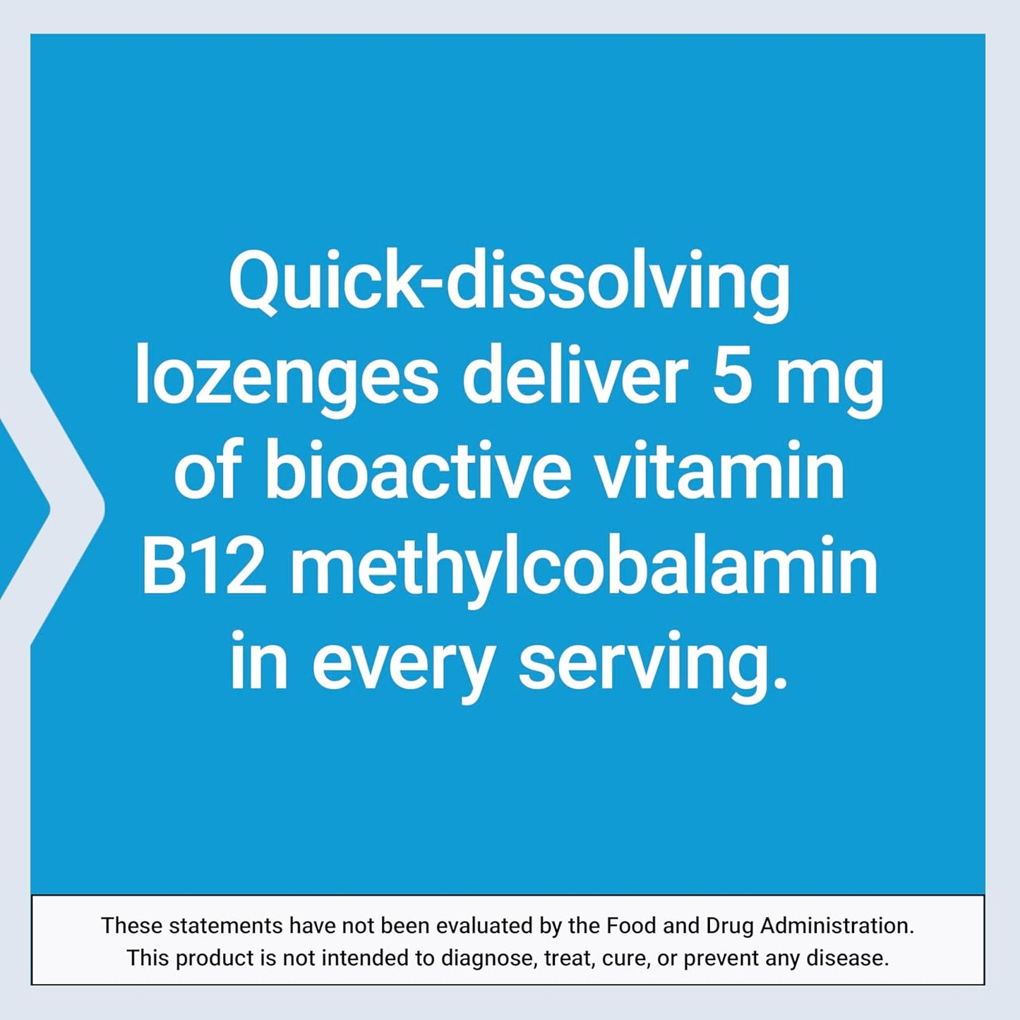 Life Extension Vitamin B12 Methylcobalamin, 5 mg, 60 Quick-Dissolving Lozenges - görsel 5