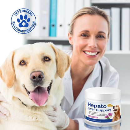 Hepato Liver Support for Dogs - Milk Thistle with Vitamin B Complex