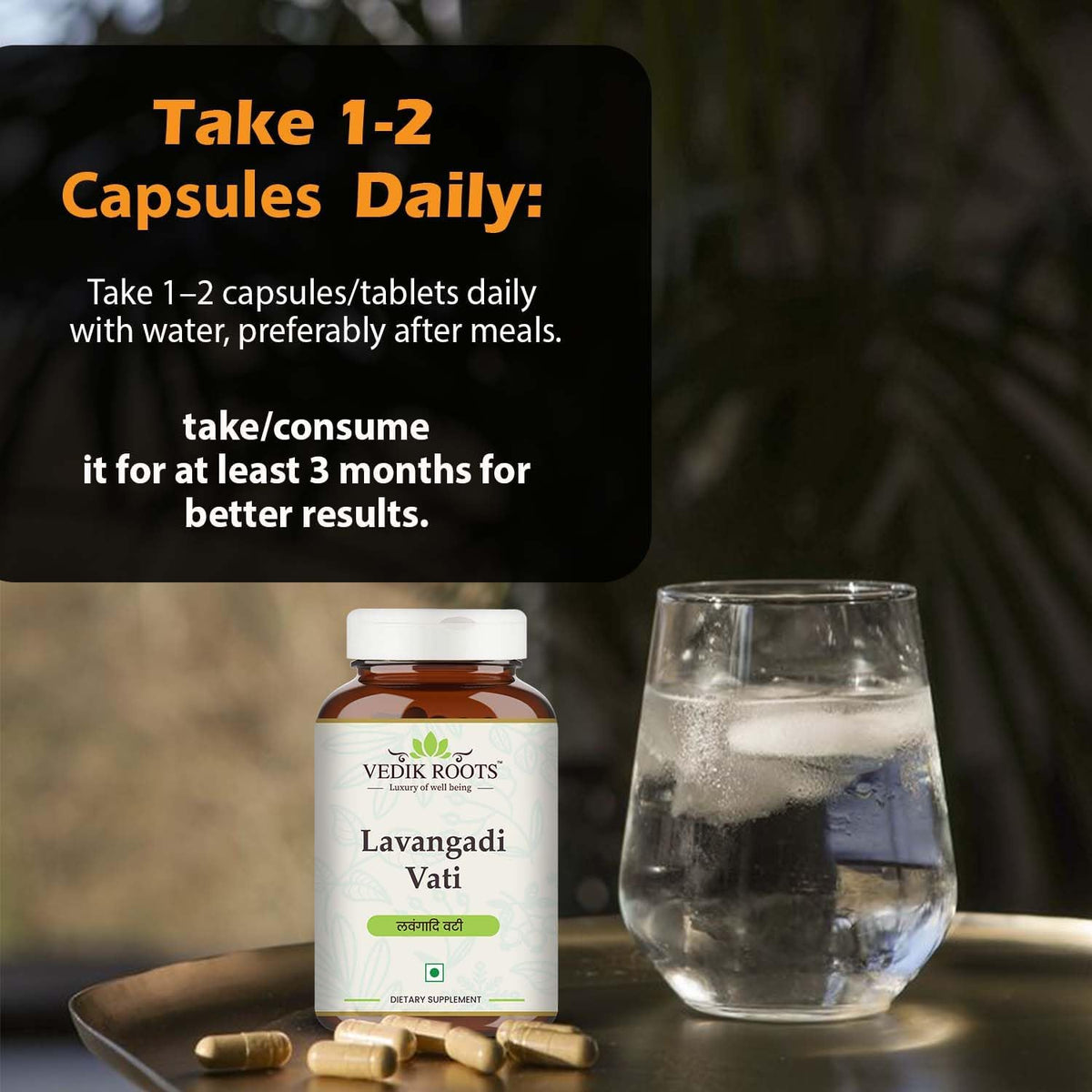Lavangadi Vati Capsules - 120 Tablets (Pack of 1) - görsel 4