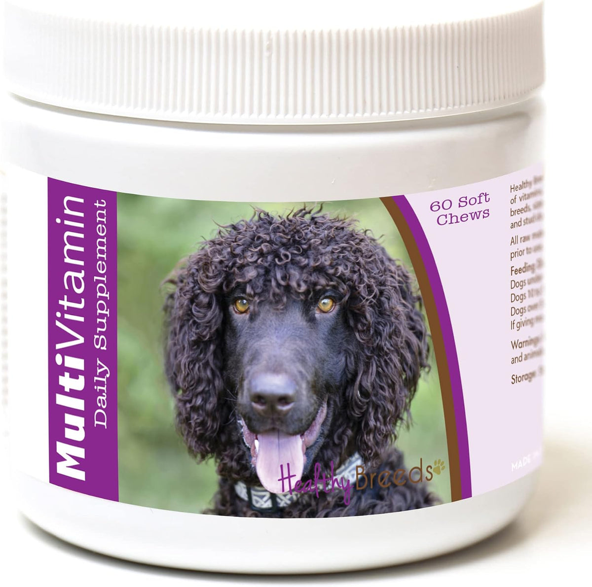 Healthy Breeds Irish Water Spaniel Multivitamin Soft Chews 60 Count - görsel 1
