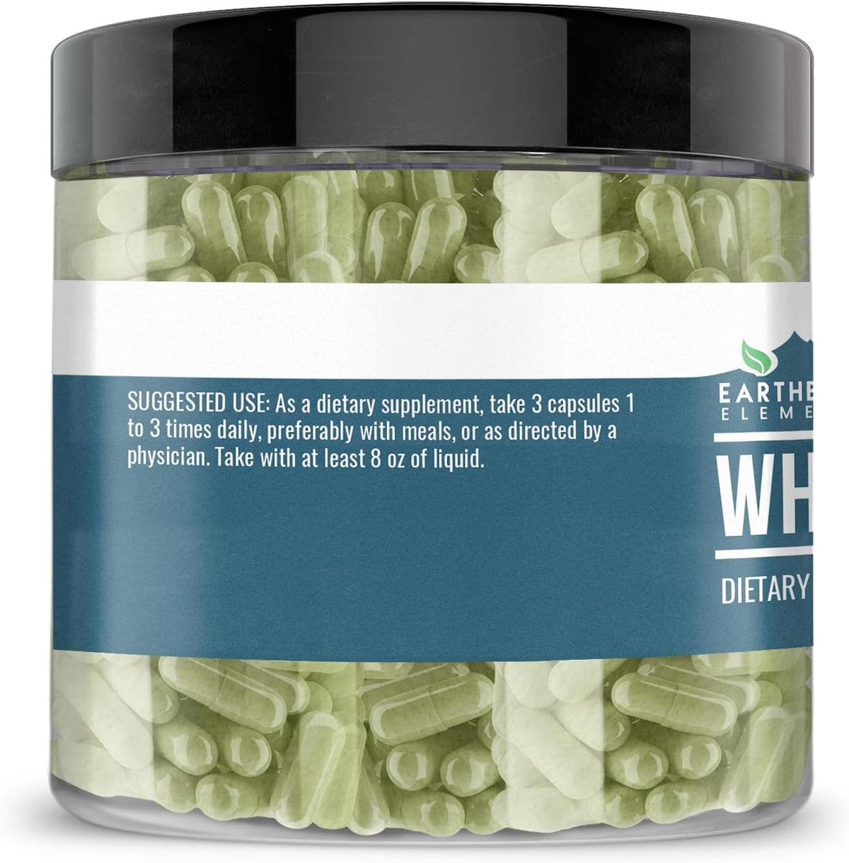 Earthborn Elements Wheat Grass 200 Capsules - görsel 3