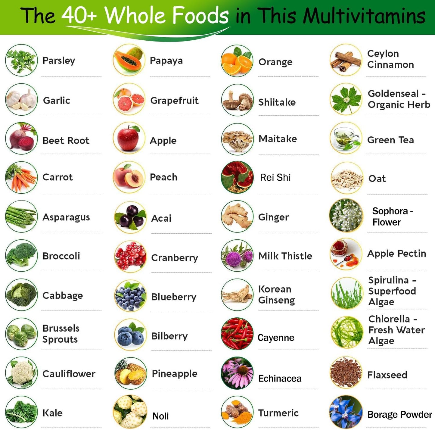 Vegan Whole Food Multivitamin with Iron – Daily Multivitamin for Men and Women, Methylated B-Complex, Non-GMO, 90 Tablets - görsel 7