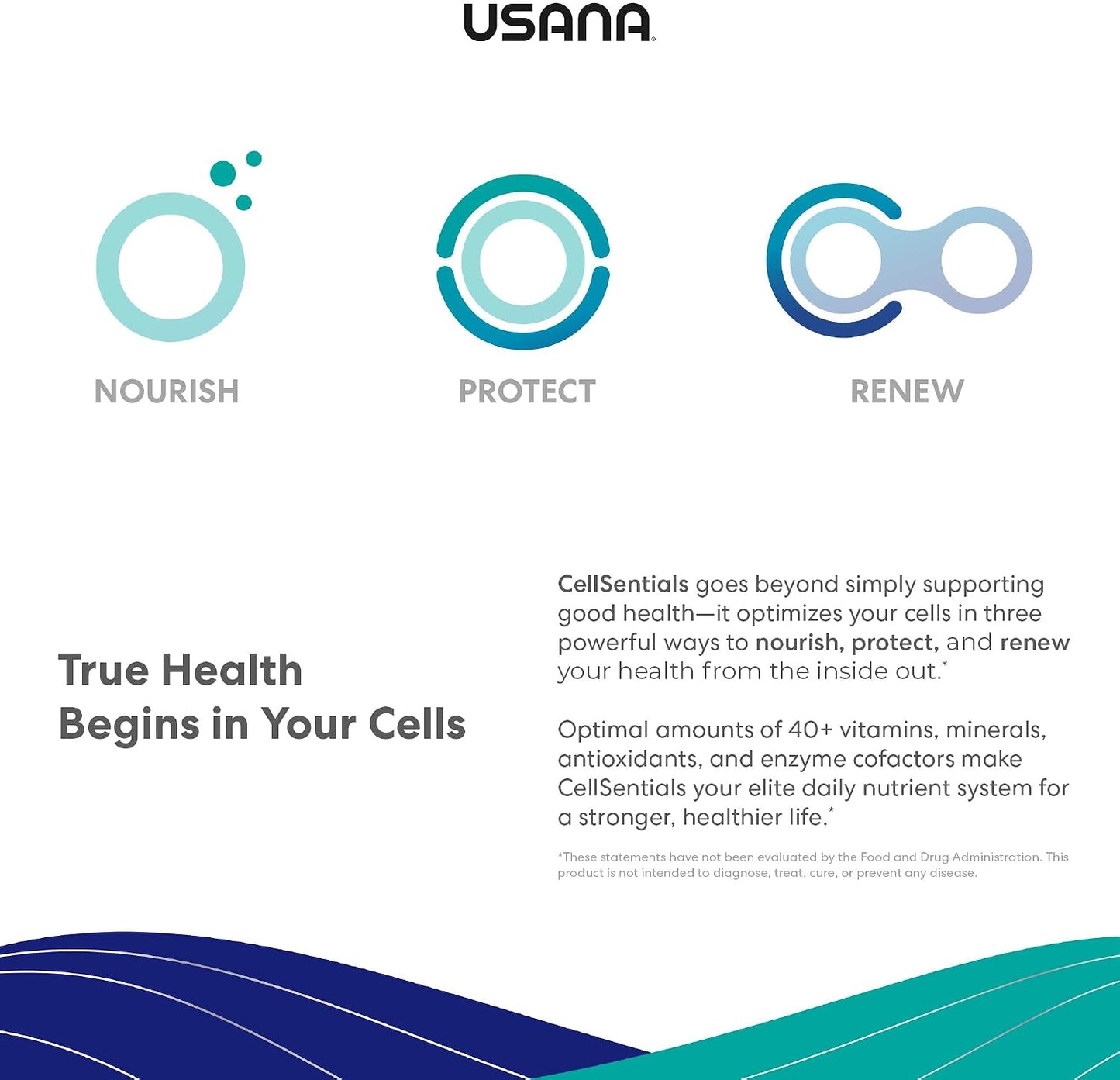 USANA CellSentials: Core Minerals & Vita Antioxidant – 112 Tablets - görsel 2