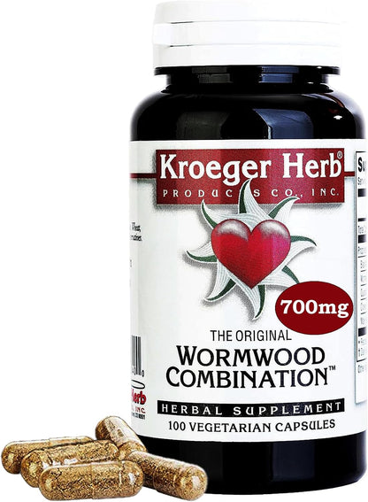 Kroeger Herb Wormwood Combination 100 Vcaps