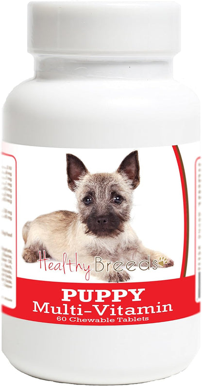Healthy Breeds Cairn Terrier Puppy Dog Multivitamin Tablets 60 Count