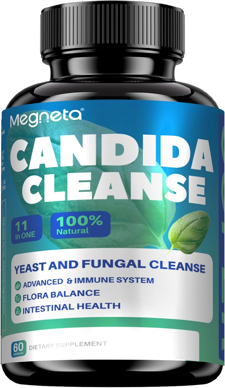 Candida Cleanse Supplement, Support Immune Health, 60 Capsules - görsel 1