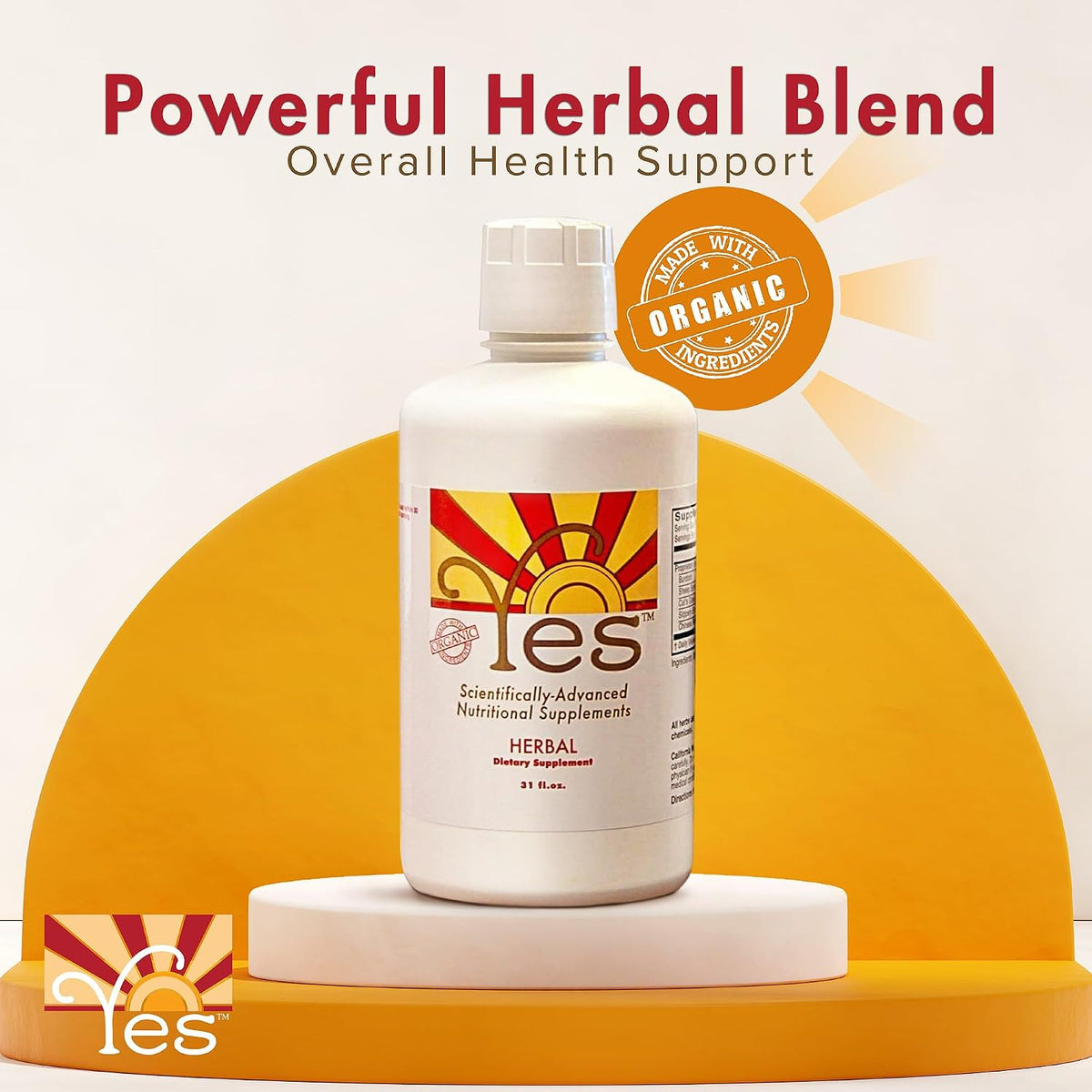 YES Essiac Herb Blend Capsules – Wildcrafted – Immune Support – 31 oz - görsel 2