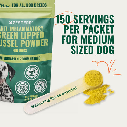Azestfor Green Lipped Mussel Powder for Dogs
