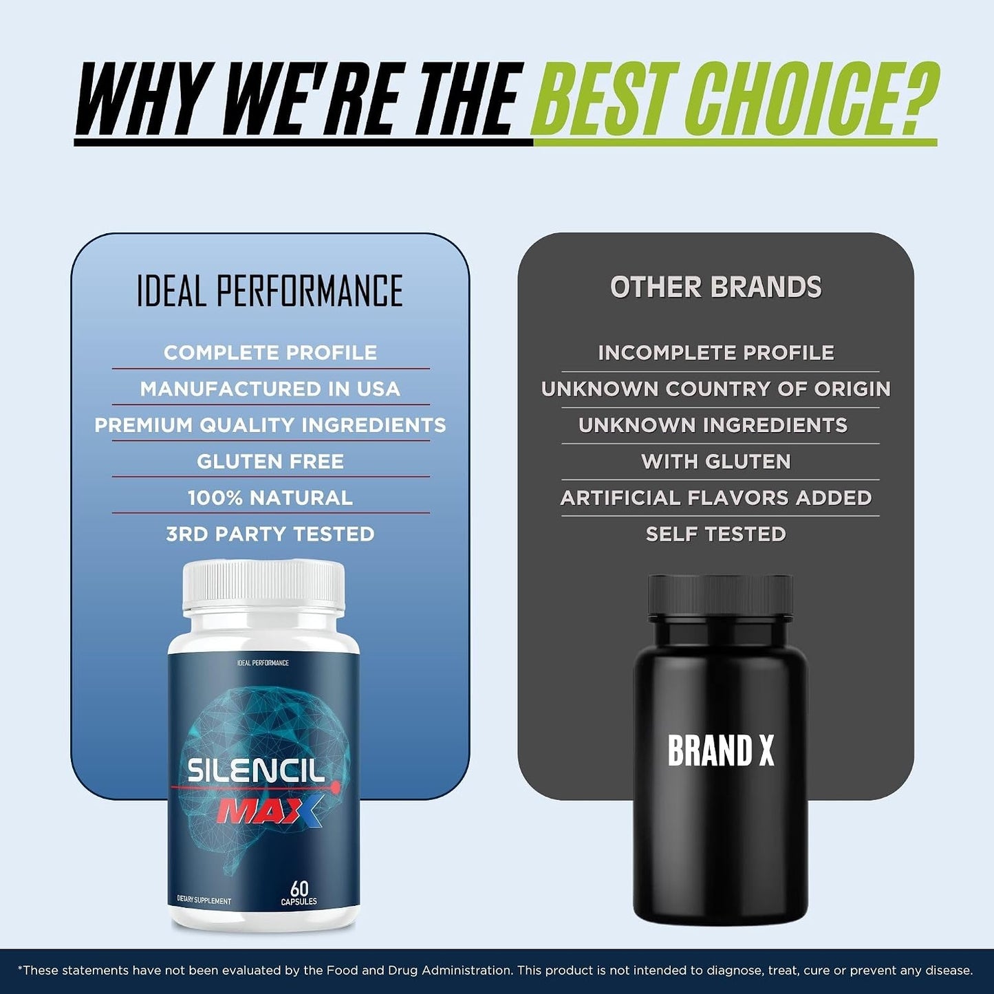 Silencil Tinnitus Max Supplement - 60 Capsules - görsel 5