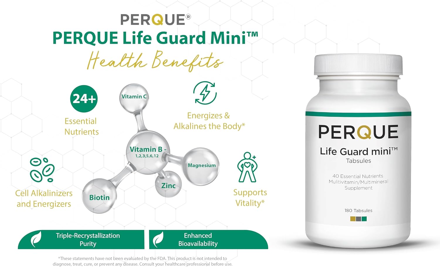 PERQUE Life Guard Mini 180 Tablets - görsel 3