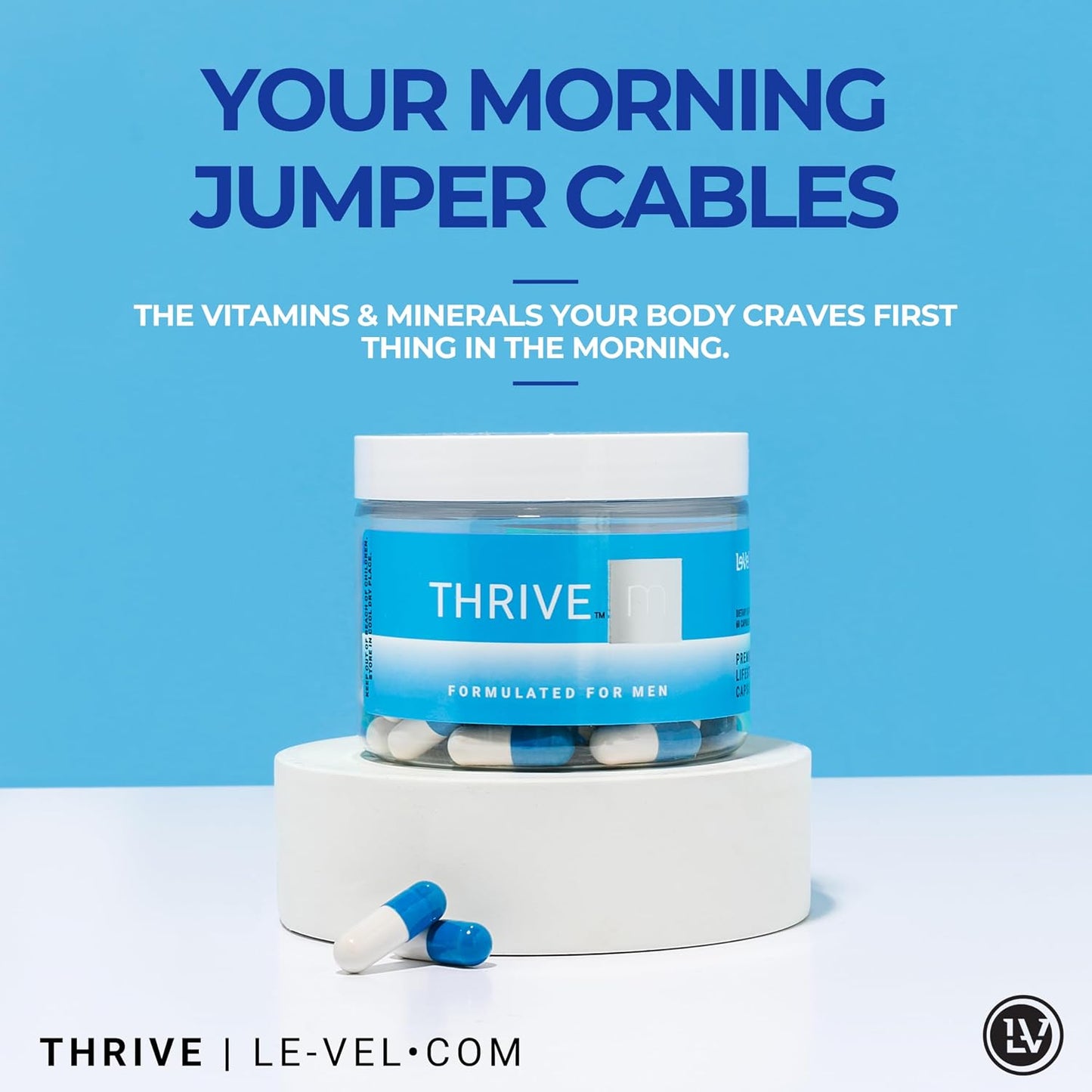Le-Vel Thrive M Premium Lifestyle Capsules for Men - görsel 3