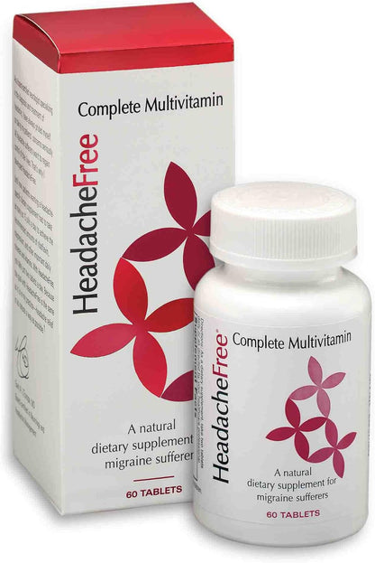 HeadacheFree Complete Multivitamin - 60 Tablets