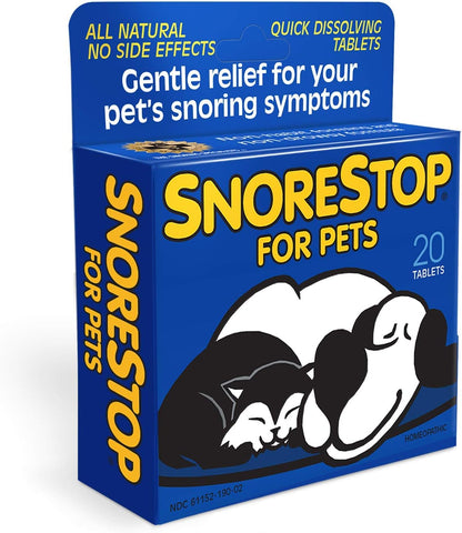 SnoreStop for Pets 20 Chewable Tablets
